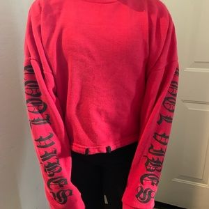 Forever 21 Red and White Comfy Sweater